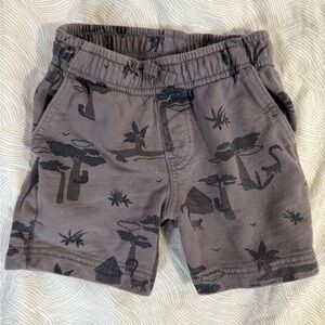 Tea Collection size 2 Gray Printed Shorts